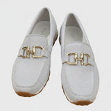 Apolline_™ — Mocassins Blancs