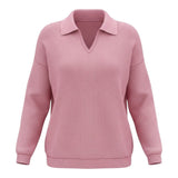 Nadia™ — Elegant Bluse med Blød Krave