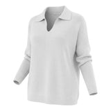 Nadia™ — Elegant Bluse med Blød Krave