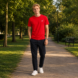 Carsten™ — T-shirt med fugl