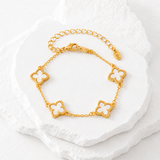 Katerine™ — Sort blomst armbånd