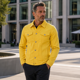 Ilkka™ — Gul denimjakke