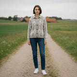 Giuliana™ — Blød Striktrøje med Elegante Mønstre