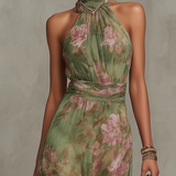 Sophie | Elegant sommerkjole med blomsterprint