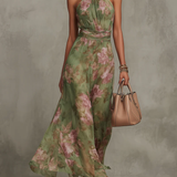 Sophie | Elegant sommerkjole med blomsterprint