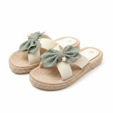 Ambrina™ — Sandsandaler med sløjfe
