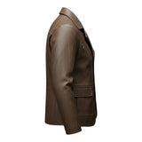 Leon™ – Elegant Læderblazer