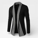 Nikolaos™ | Sort herrecardigan