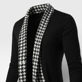 Nikolaos™ | Sort herrecardigan