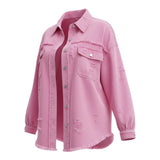 Virelle™ – Denimjakke Rose Drift