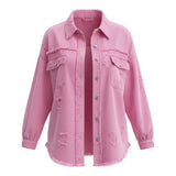 Virelle™ – Denimjakke Rose Drift