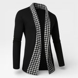 Nikolaos™ | Sort herrecardigan