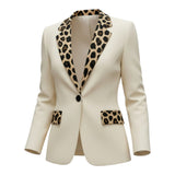 Vera™ – Leopard Accent Blazer