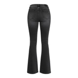 Sky™ – Dark Grey Flare Jeans