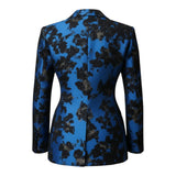 Elara™ – Midnight Bloom Blazer