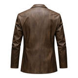 Leon™ – Elegant Læderblazer