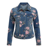 Mirella™ – Denimjakke Rosé Garden