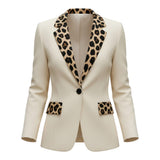 Vera™ – Leopard Accent Blazer