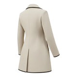 Noor™ – Contrast Trim Coat