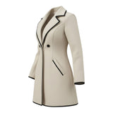 Noor™ – Contrast Trim Coat