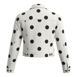 Mireya™ – Denimjakke Polka Charm