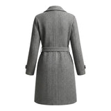 Katrine™ — Silver Weave Frakke