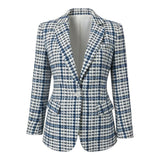 Ingrid™ – Textured Check Blazer