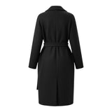 Noctéra™ – Black Elegance Trenchfrakke