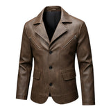 Leon™ – Elegant Læderblazer