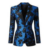 Elara™ – Midnight Bloom Blazer